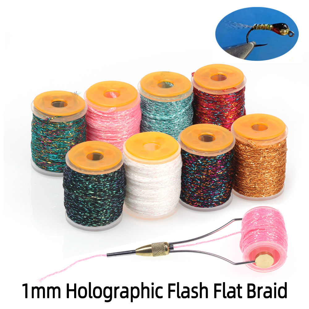 Fishing Equipment Bundle - 10 m/makara 1mm holografik flaş düz