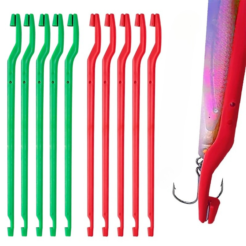 Fishing Equipment Basics - 5 adet yem kancası sökme çubuğu,