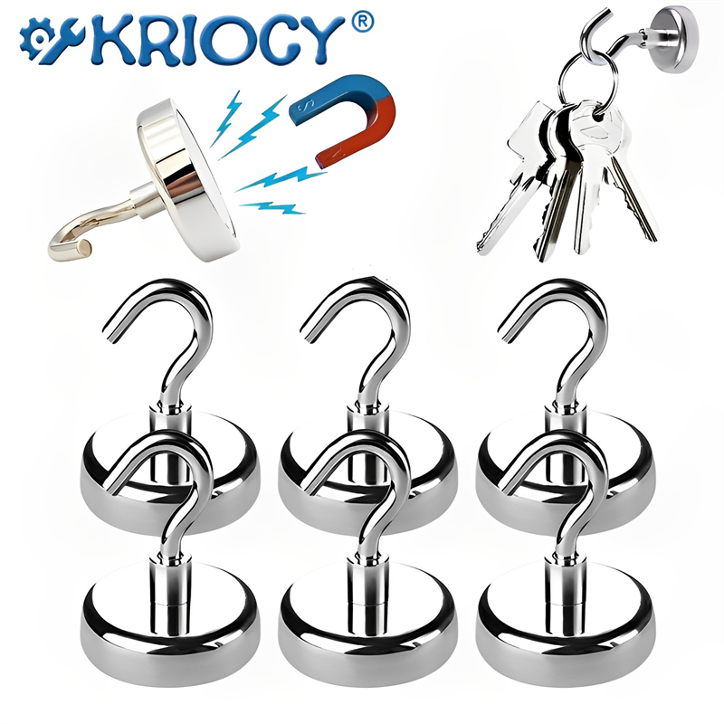 Fishing Equipment Basics - Güçlü güçlü yuvarlak neodimyum mıknatıs kanca