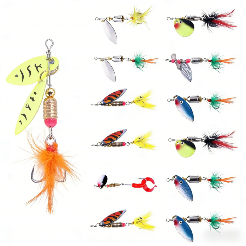 Fishing Equipment Brands - 12 adet kompozit payetler olta takımı
