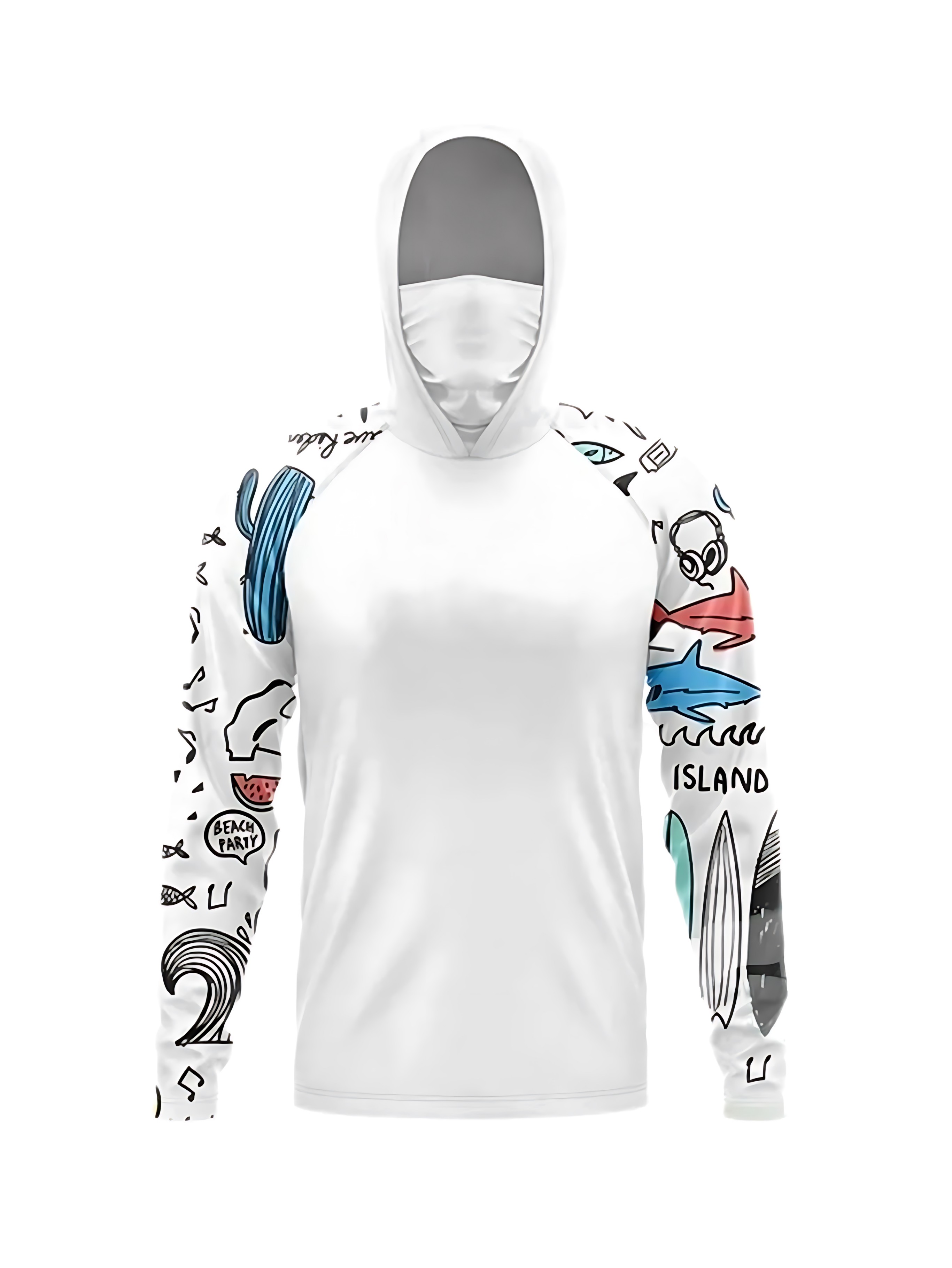 Fishing Equipment In China - Balıkçılık kapüşonlu sweatshirt yüzme güneş koruyucu