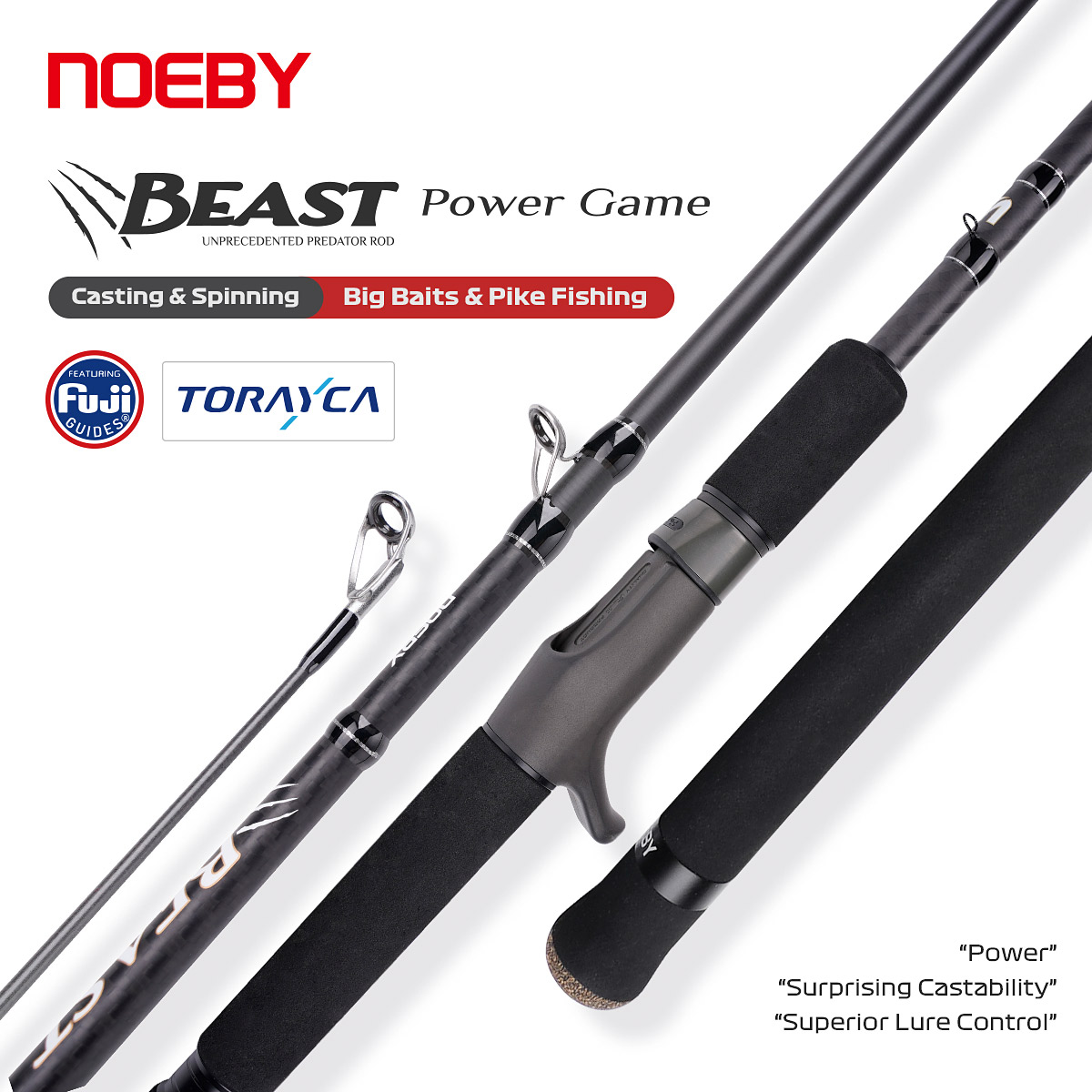 Fishing Equipment Brands - NOEBY Beast Power Game Büyük Yemli
