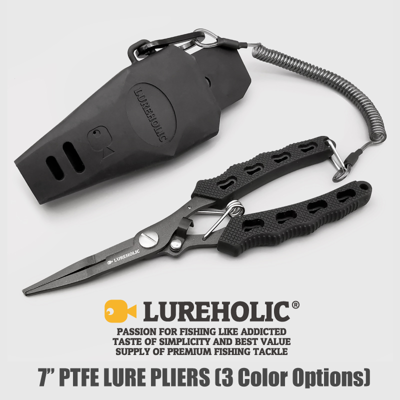 Fishing Equipment Basics - Lureholic 7 ”PTFE kaplı cazibesi balıkçılık