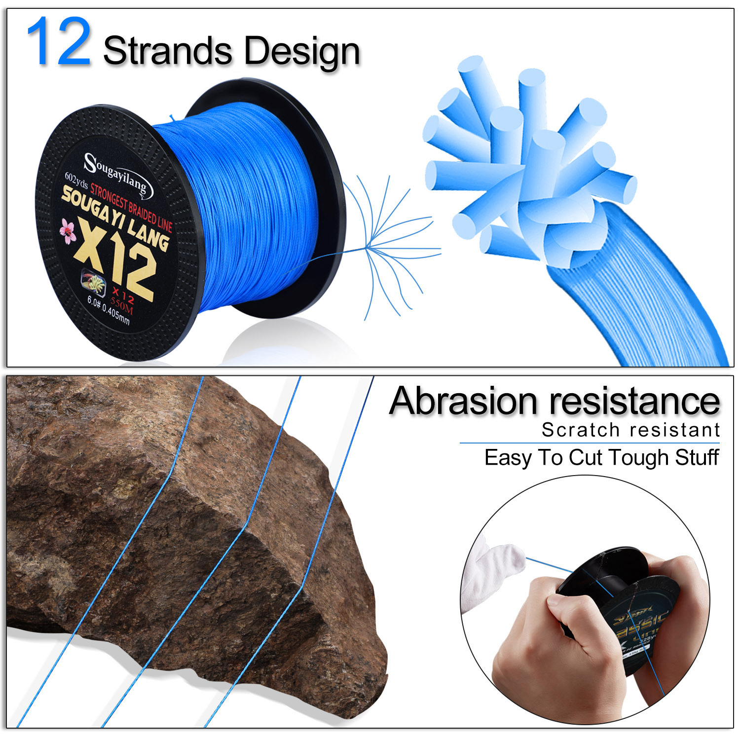Sougayilang X12 150M 350M 550M - Fishing Equipment Bundle incelemesi ve fiyatı