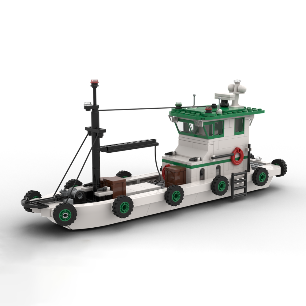 Balıkçı Teknesi Modeli MOC Yap - Fishing Equipment Gifts incelemesi ve fiyatı