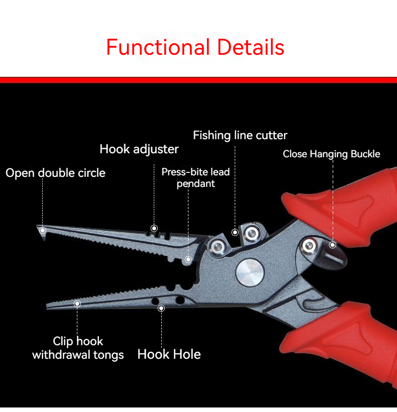 Yüksek hassasiyetli Luya pense - Fishing Equipment Cheap incelemesi ve fiyatı