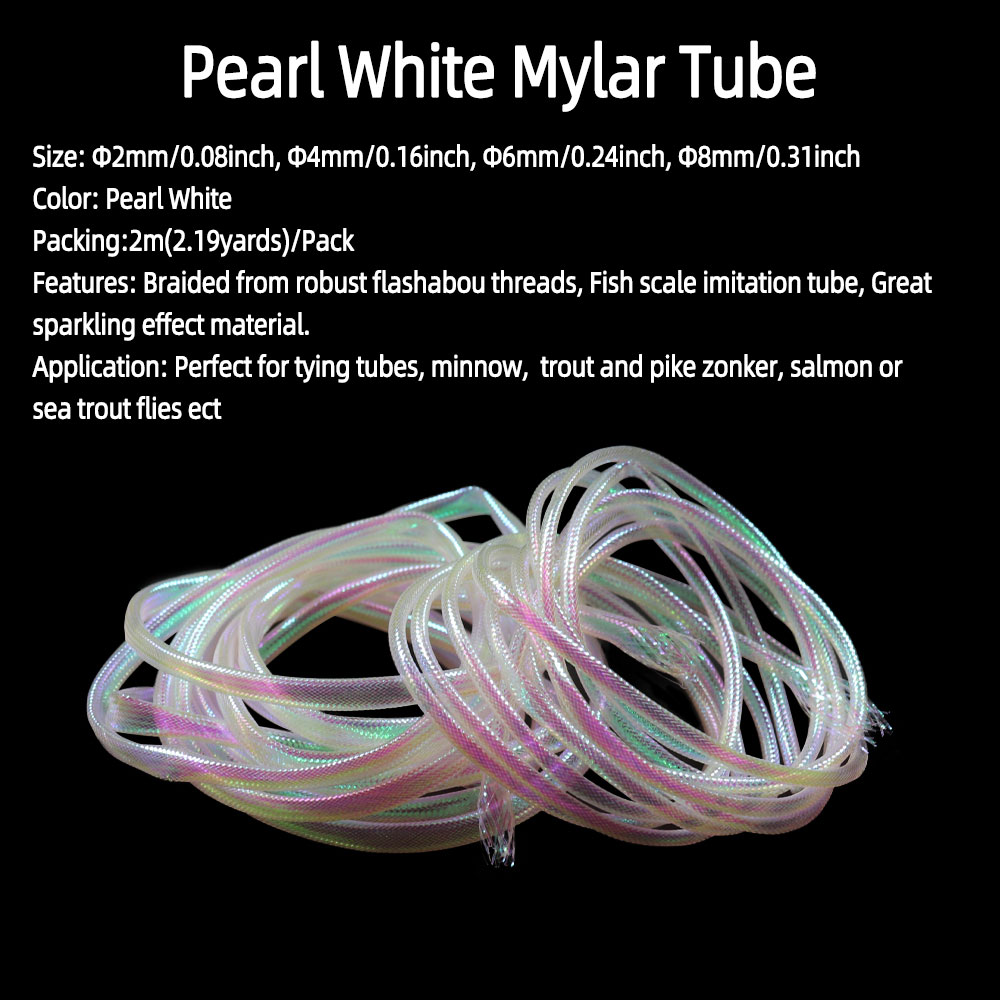 4/8 m Örgülü Inci Beyaz Mylar  - Fishing Equipment Bundle incelemesi ve fiyatı