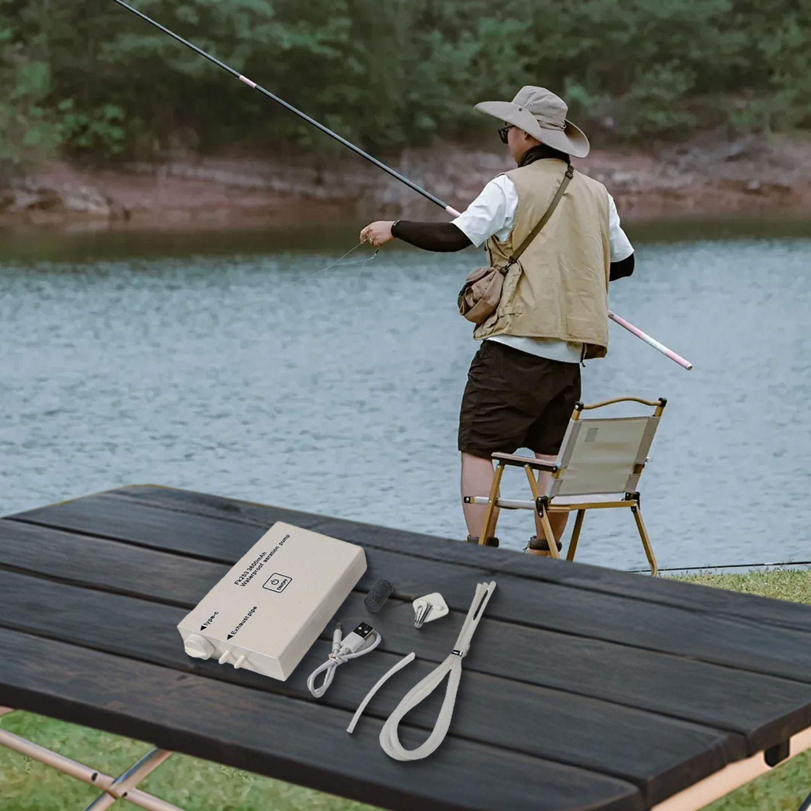 14*6*2.2cm Oksijen Pompası Oks - Fishing Equipment Brands incelemesi ve fiyatı