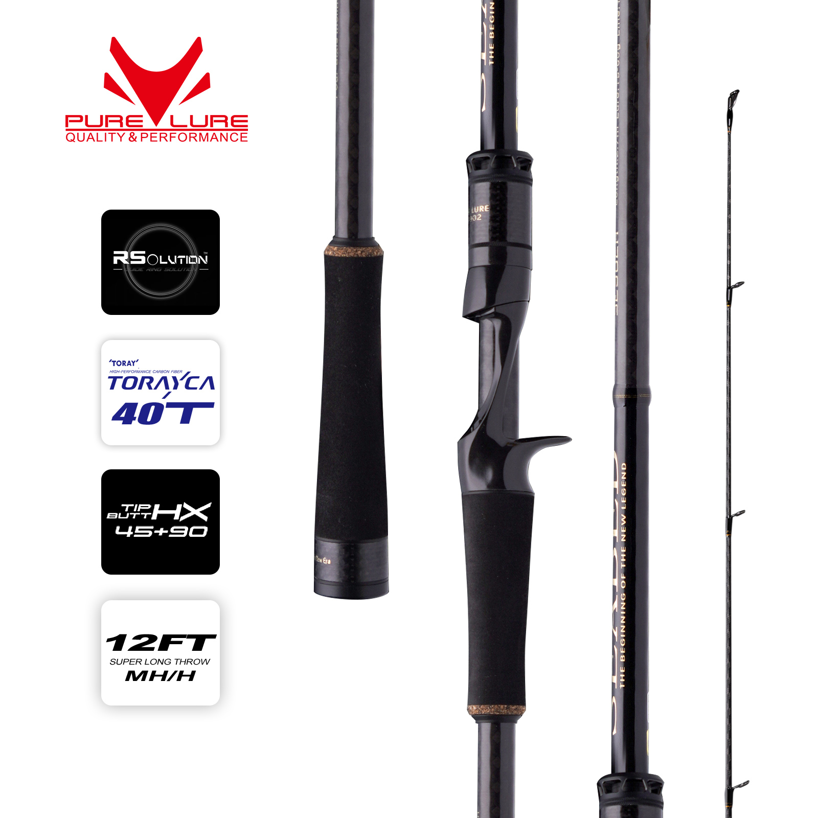 PURELURE SEABED 12FT 3.0m 3.3m - Fishing Equipment Brands incelemesi ve fiyatı
